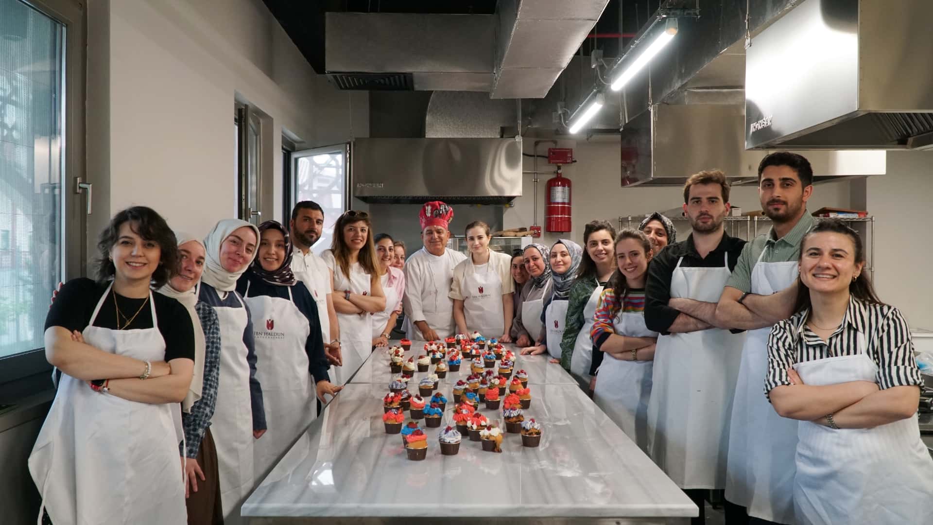 Cupcake Workshop Event Held for Administrative Staff