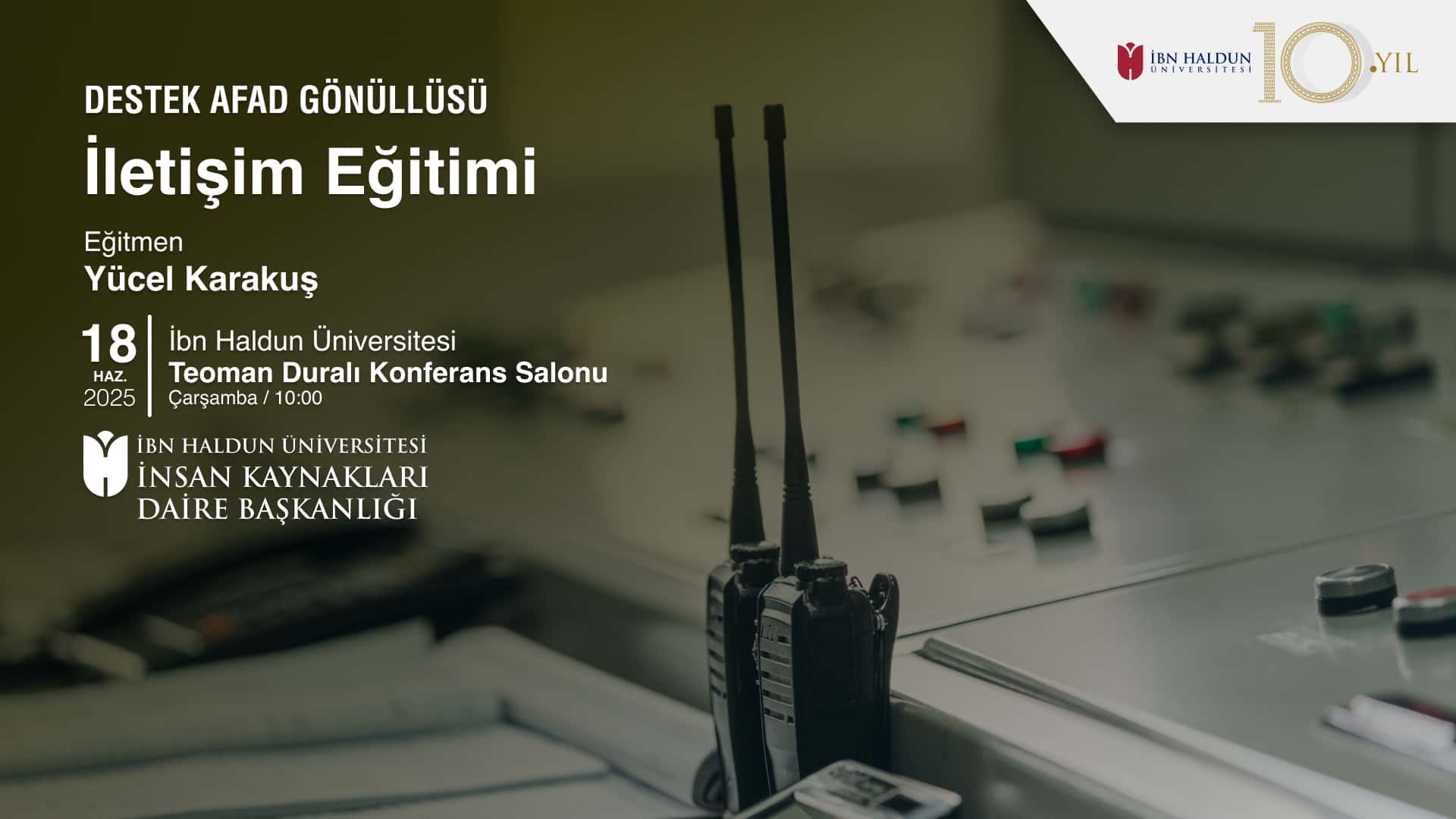Destek AFAD Gönüllüsü - İletişim Eğitimi