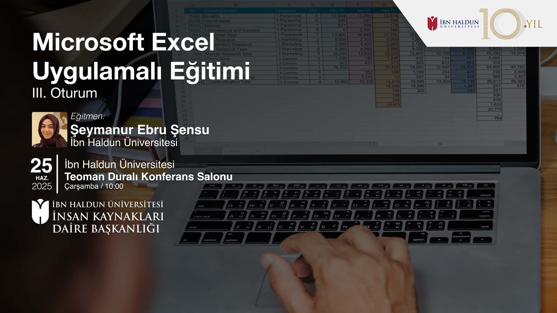 Microsoft Excel Uygulamalı Eğitimi III. Oturum