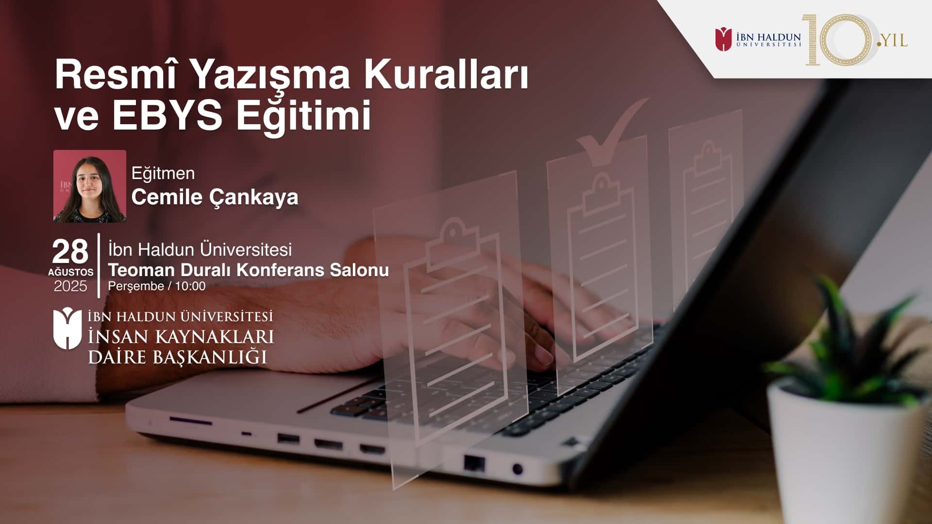 Resmî Yazışma Kuralları ve EBYS Eğitimi