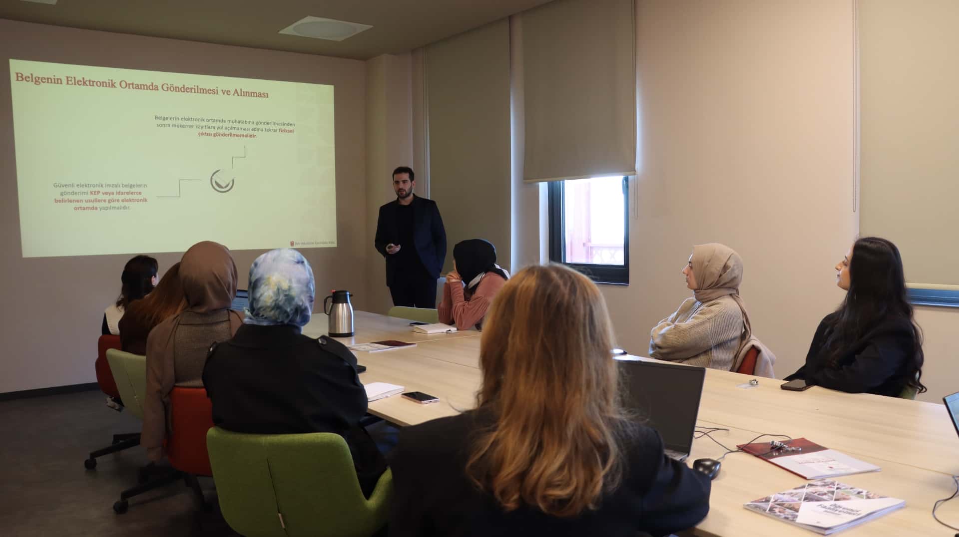Official Correspondence Rules and EBYS Training for New Administrative Staff Members Held